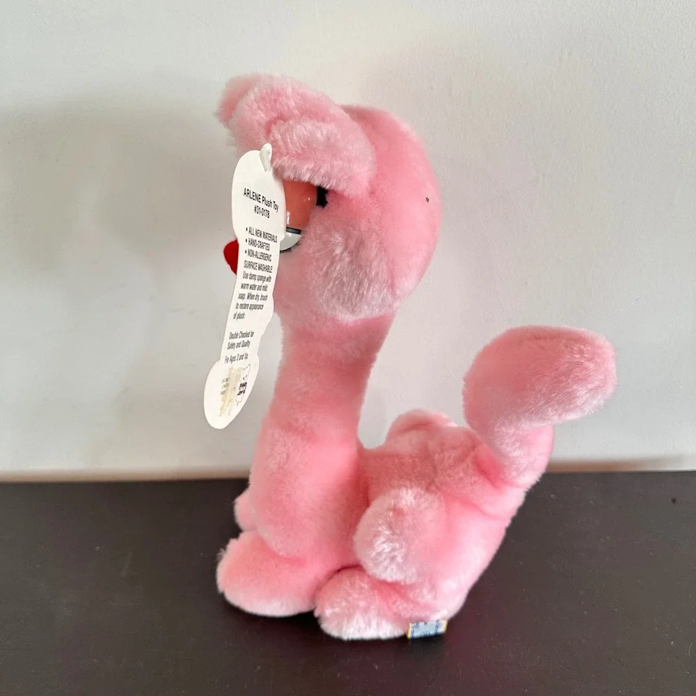 Vintage Dakin Garfield Arlene Plush Toy Pink Cat 31-0178 Rare Retro Collectible